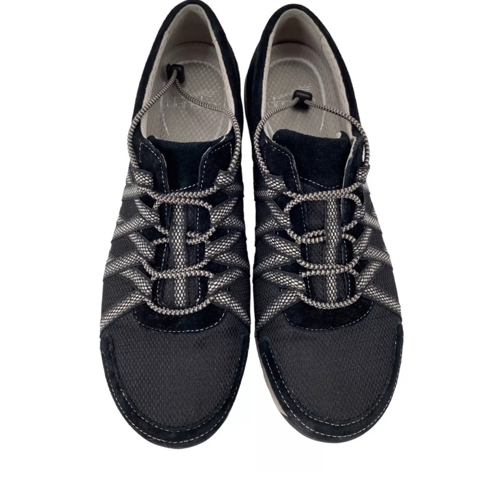 Dansko Woman’s 11US/ 42 EU Black Honor Sneakers/Shoes.Mesh,Walking Lace-Up